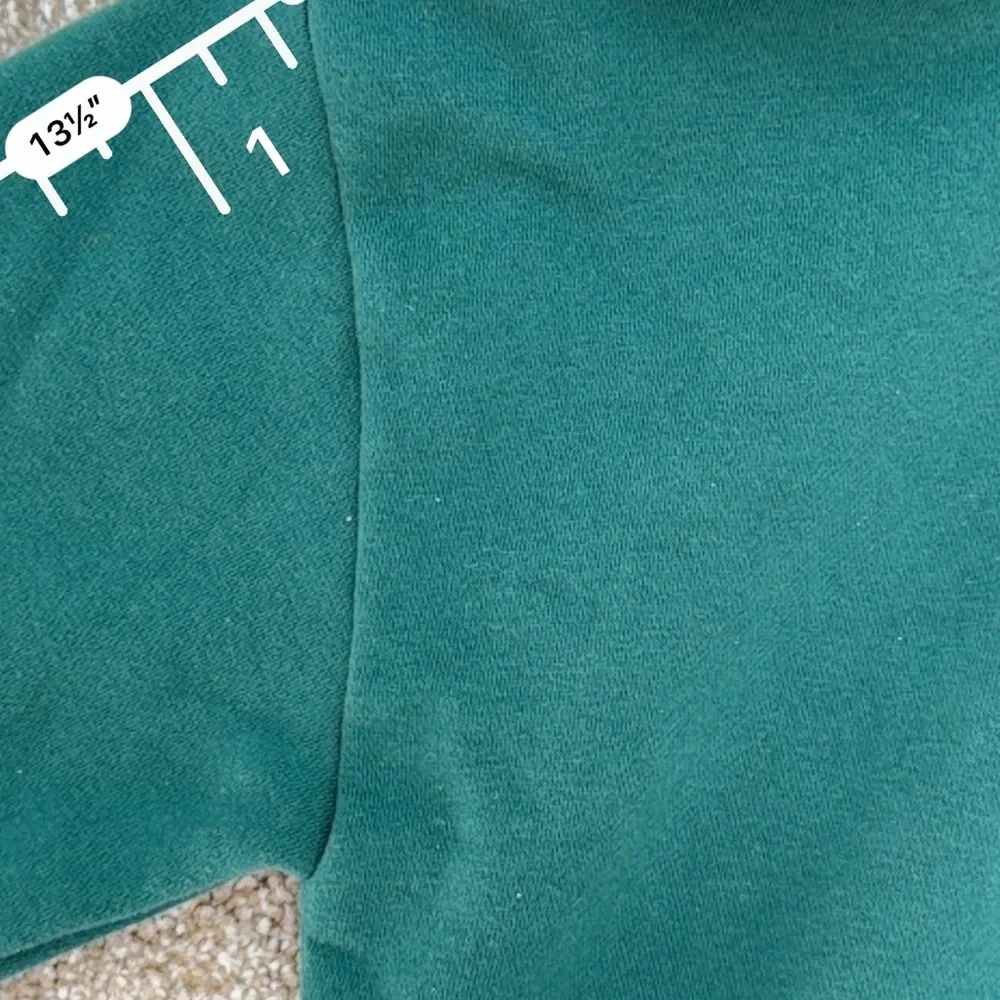 GAP Kids S 6-7 Green Athletic Dept Cropped Hoodie Sweatshirt
